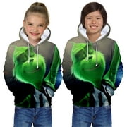 Funny Christmas Sweater For Boys and Girls,The 3D Hoodie-Gentleman'S Pattern-pbx-zdf