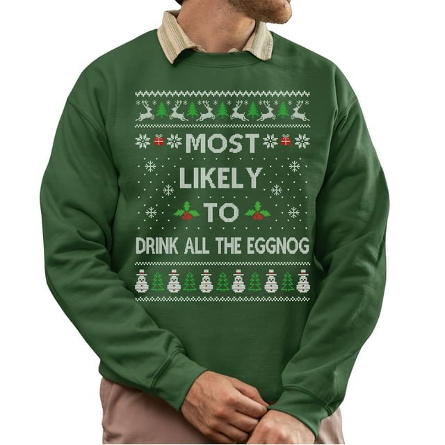 Funny sports christmas sweaters