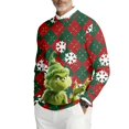 thumbnail image 1 of Funny Christmas T Shirts for Men Ugly Christmas Sweatershirt Watermelon Red XXXXL, 1 of 4