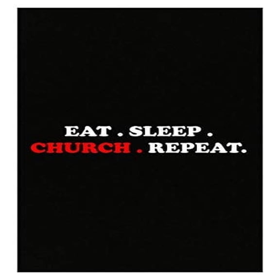 Funny Church Poster - Wall Decor for Worship Spaces Gift