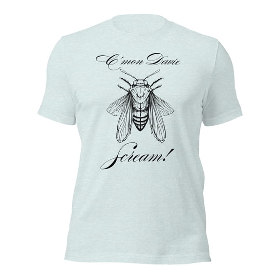 Funny Cicada Invasion Davie, Funny Florida Shirts (Heather Prism Ice Blue, L)