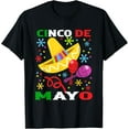 thumbnail image 1 of Funny Cinco De Mayo Mexican Fiesta 5 De Mayo Men Women T-Shirt, 1 of 4
