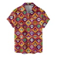 thumbnail image 1 of Funny Cinco De Mayo Skeleton Hawaiian Shirt For Men Vintage Skull Mens Hawaiian Shirts Short Sleeve Button Down Shirt Men, 1 of 7