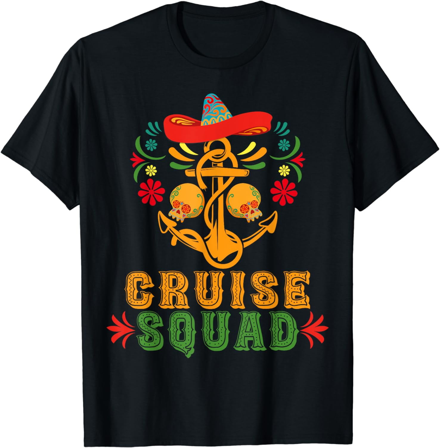 Funny Cinco de mayo cruise squad 2024 family group matching T-Shirt ...