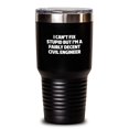 thumbnail image 1 of Funny Civil Engineer Gifts from Friends - I Can't Fix Stupid But I'm A Fairly Decent Civil Engineer Tumbler, Black, 20oz/30oz Graduation Unique Gifts for Civil Engineer Men, 1 of 4