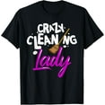thumbnail image 1 of Funny Cleaning Lady Housekeeping Gift For Housekeeper Women T-Shirt, 1 of 3