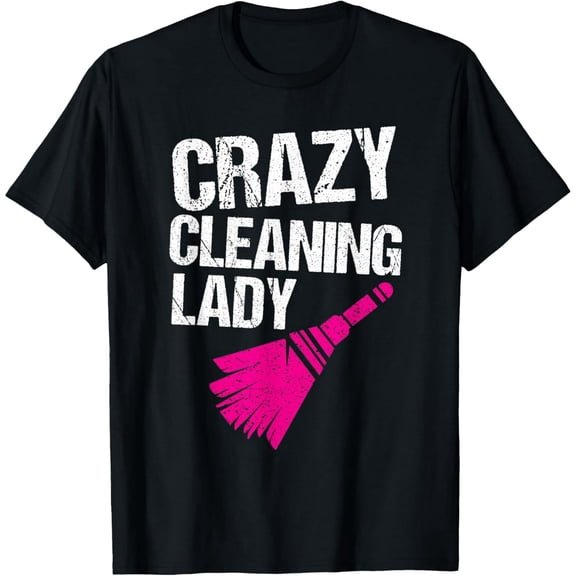 Funny Cleaning Lady Housekeeping Gift For Housekeeper Women T-Shirt