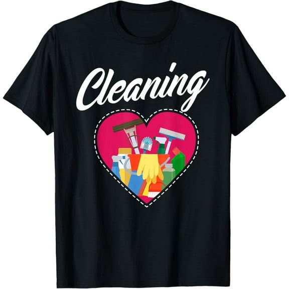 Funny Cleaning Lover Cleaning Lady Housekeeping Housekeeper T-Shirt