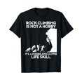 thumbnail image 1 of Funny Climbing Shirt Zombie Escape Rock Climber Tee, 1 of 5