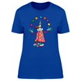 thumbnail image 1 of Funny Clown Cartoon Tee Women's -Image by Shutterstock, 1 of 1