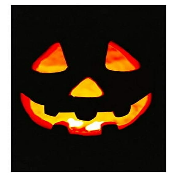 Funny Clown Pumpkin Face Poster - Wall Decor for Halloween Gift