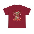thumbnail image 1 of Funny Cockapoo Dog Reindeer Christmas Light Dog Lover Tshirt, 1 of 1
