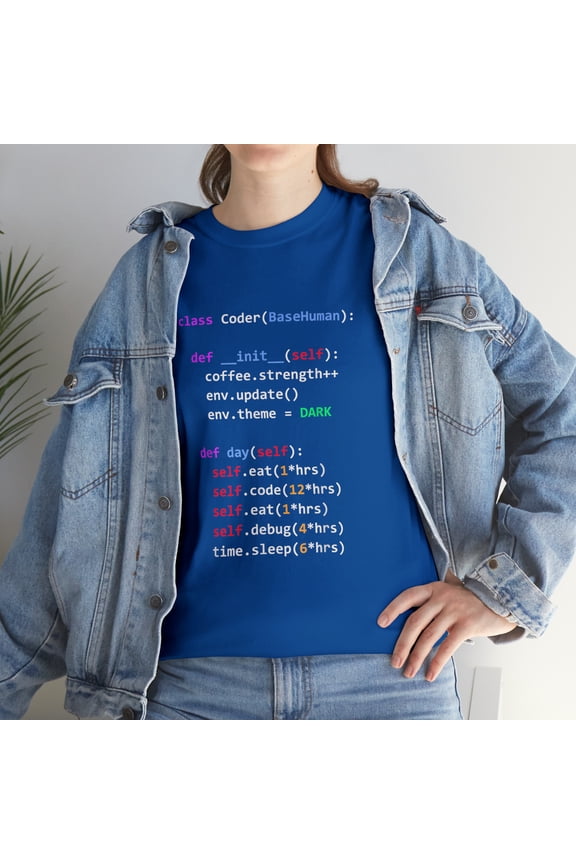 Funny Coding Python Class Eat Code Sleep Repeat T-Shirt