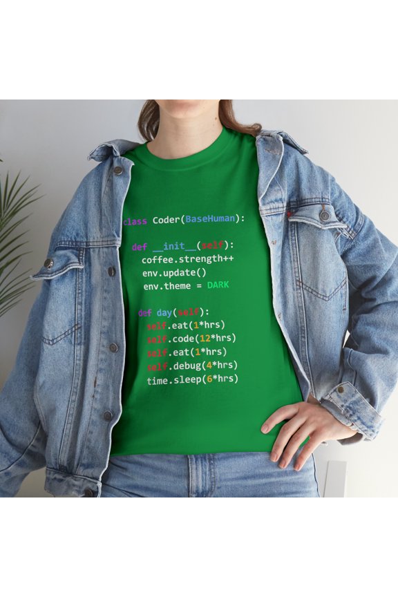 Funny Coding Python Class Eat Code Sleep Repeat T-Shirt