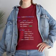 Funny Coding Python Class Eat Code Sleep Repeat T-Shirt