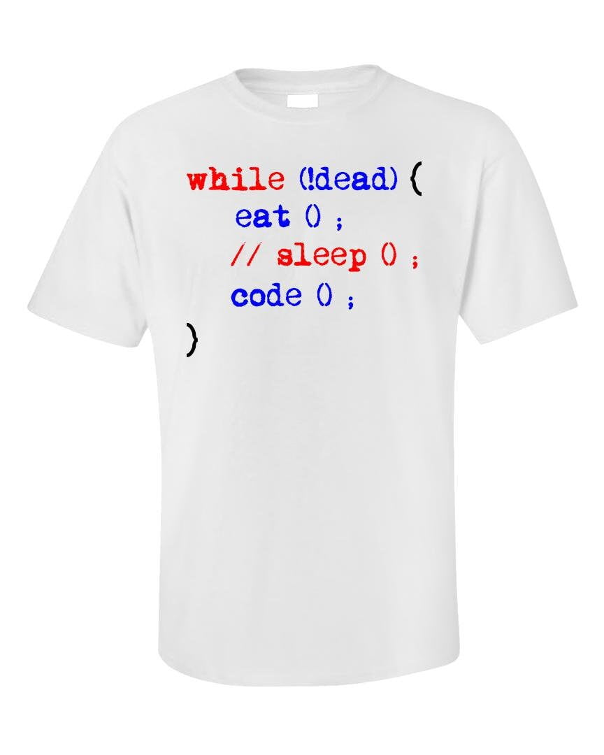 Funny Coding Shirt, Eat Sleep Code Tee, Programmer Gift, Computer ...