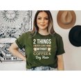 thumbnail image 1 of Funny Coffee  Dog Hair Graphic T Shirt, Fun Dog Mom Tee, Coffee Lover Shirt, Typography Dog Dad Tee, Mom Gift Idea, Casual Tee with Saying, 1 of 4