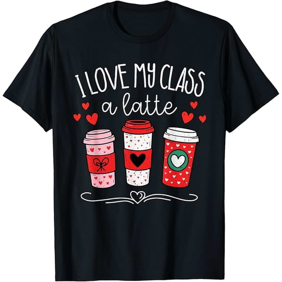 Funny Coffee Latte Pun for Teacher Women Graphic Short Sleeve T-Shirt