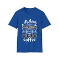 thumbnail image 1 of Funny Coffee Lovers Morning Caffeine Breakfast Novelty Tees, 1 of 8