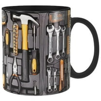 Funny Coffee Mug Ceramic Cup for Mechanics Toolbox Beer, Whiskey, Wine, Water,Juice