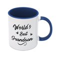 Funny Coffee Mug Cute Ceramic Coffee Cup World's Best Grandson Mug