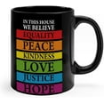 thumbnail image 1 of Funny Coffee Mug The Lord Is My Shepherd And He Knows I''m Gay Coffee Tea Cups Colors Homosexual Lesbian Elegant Ceramic Mugs Gifts for Dad Adults Family Retirement 11oz Black, 1 of 6