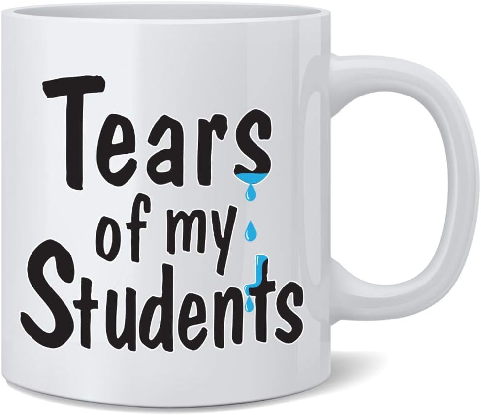 White Ceramic 11oz Funny Teacher Appreciation Mug