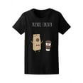 thumbnail image 1 of Funny Coffee Take Away Friends Tee Women's -Image by Shutterstock, 1 of 2