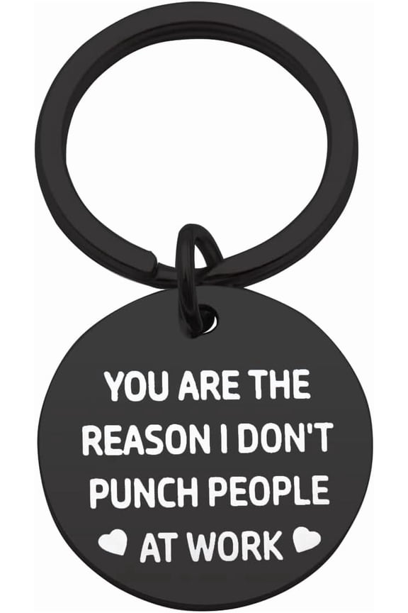 Funny Colleague Gifts Coworker Keychain Personalized Keychain for Colleague Friends Boss Colleague Leaving Gifts
