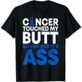 thumbnail image 1 of Funny Colon Cancer Survivor Cancer Awareness Ribbon T-Shirt, 1 of 4