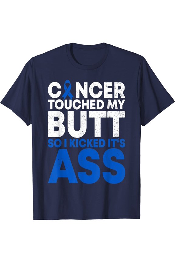 Funny Colon Cancer Survivor Cancer Awareness Ribbon Unisex T-Shirt