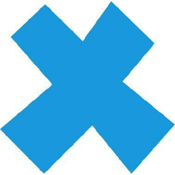 Funny Colorful Alphabetical Letter X Cartoon Character Wall Art Sticker Vinyl Decals Girls Boys Children Kids Room House Wall Decor Removable Sticker Peel and Stick (20x10 inch)