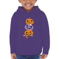 thumbnail image 1 of Funny Colorful Pumpkin Stack Hoodie Toddler -Image by Shutterstock,  2 Toddler, 1 of 4