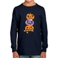 thumbnail image 1 of Funny Colorful Pumpkin Stack Long Sleeve Toddler -Image by Shutterstock,  4 Toddler, 1 of 4