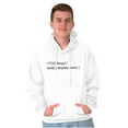 thumbnail image 1 of Funny Computer Coding Joke CSS Ninja Unisex Plus Fleece Graphic Hoodie Brisco Brands 3X, 1 of 5