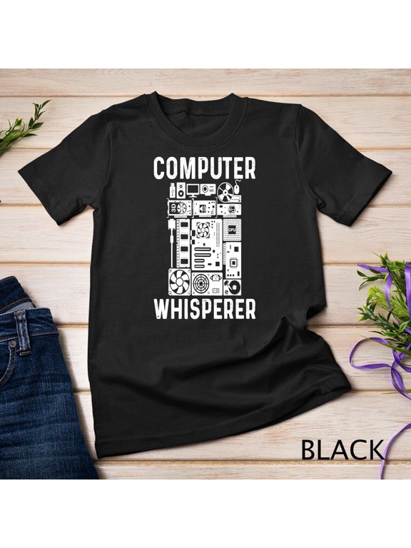 Funny Computer Geek Tech Nerd Gift Men Women Cool Support T-Shirt Unisex T-shirt