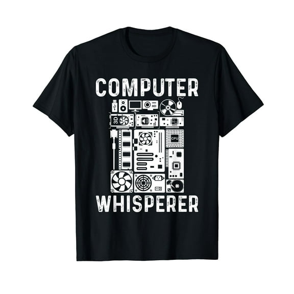 Funny Computer Geek Tech Nerd Gift Men Women Cool Support T-Shirt