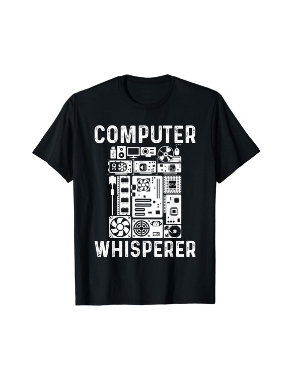 Funny Computer Geek Tech Nerd Gift Men Women Cool Support T-Shirt