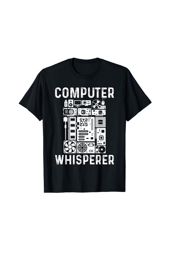 Funny Computer Geek Tech Nerd Gift Men Women Cool Support T-Shirt
