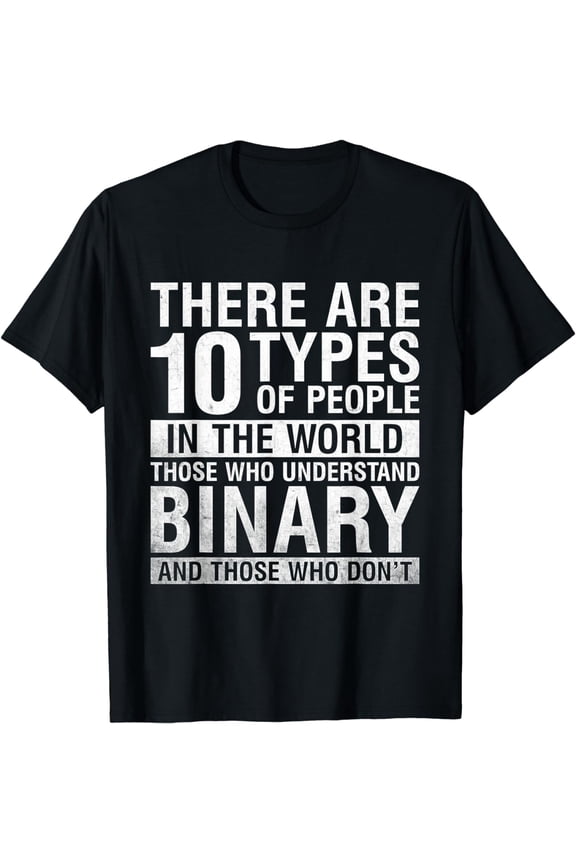 Funny Computer Science Binary Code Computer Programmer T-Shirt
