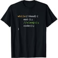 thumbnail image 1 of Funny Computer Science Programmer Eat Sleep Code T-Shirt, 1 of 3