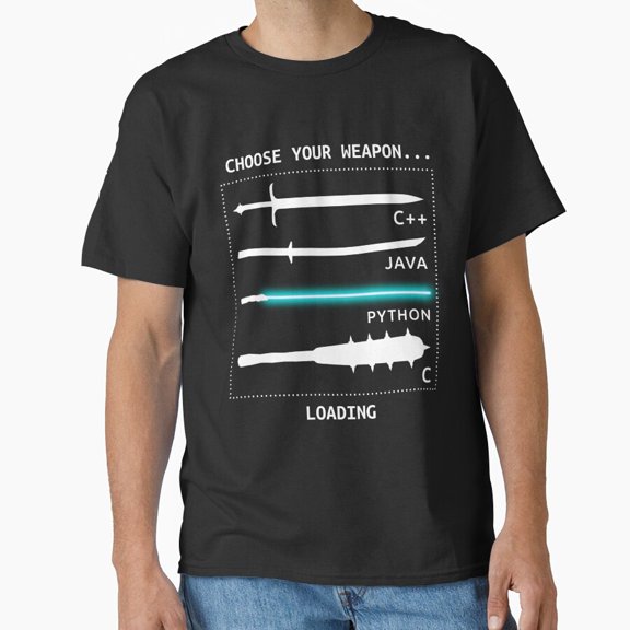 Funny Computer Science Shirt Java C++ Python Programmer - Comfortable Fit G5914 Unisex T-Shirt, Up to Size 5XL