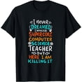 thumbnail image 1 of Funny Computer Science Teacher Pun I Geek Nerd Technician T-Shirt, 1 of 5