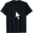 House Cursor Design Funny Computer Screen Mouse Cursor Pointers T-Shirt - Walmart.com