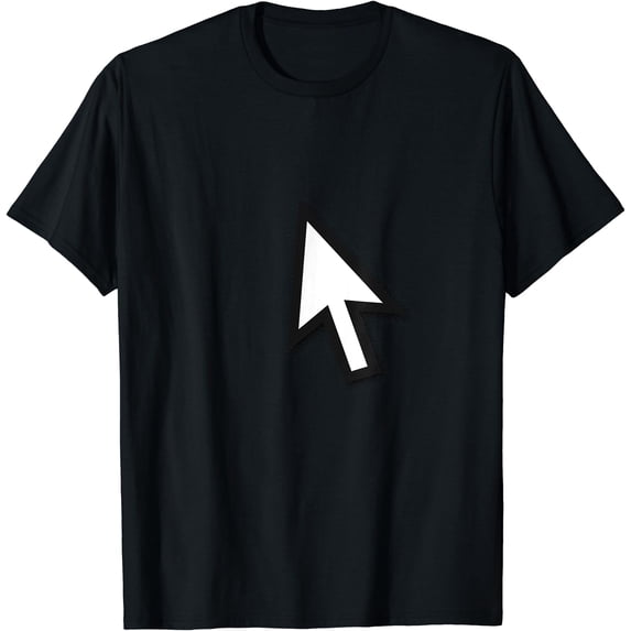 House Cursor Design Funny Computer Screen Mouse Cursor Pointers T-Shirt - Walmart.com
