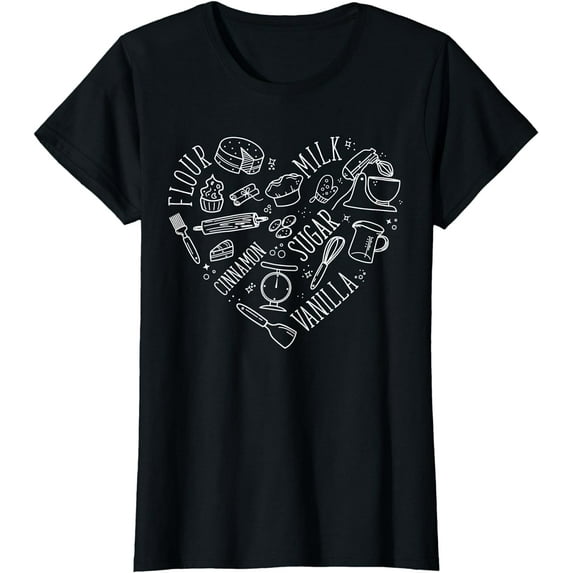 Funny Cookie Baking Love Baker Lover Best Baking T-Shirt