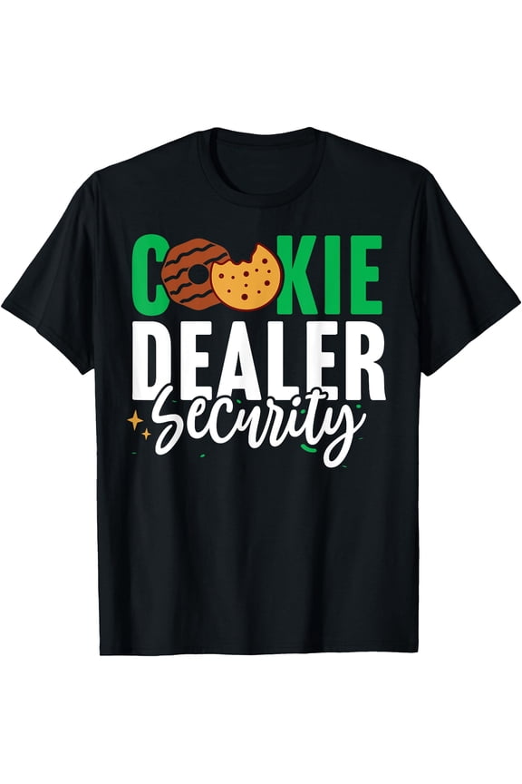 Funny Cookie Dealer Security Program Leader T-Shirt for Cookie Enthusiasts
