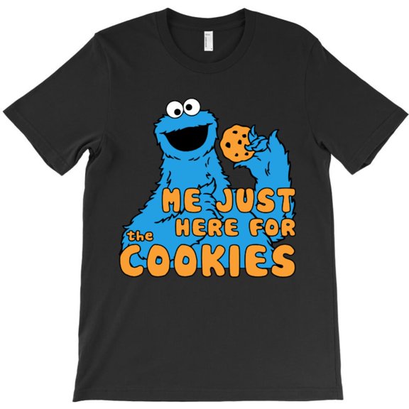 Funny Cookies Cartoon Holiday Baking Treat Graphic T-Shirt G7758, Up to 5XL