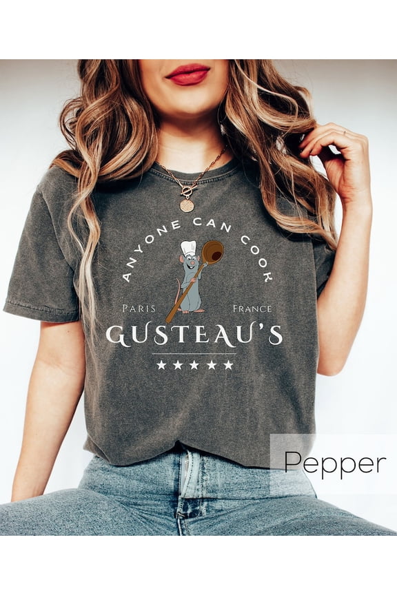Funny Cooking Quote T-Shirt, Anyone Can Cook Graphic Tee, Cute Kitchen Gift for Chef