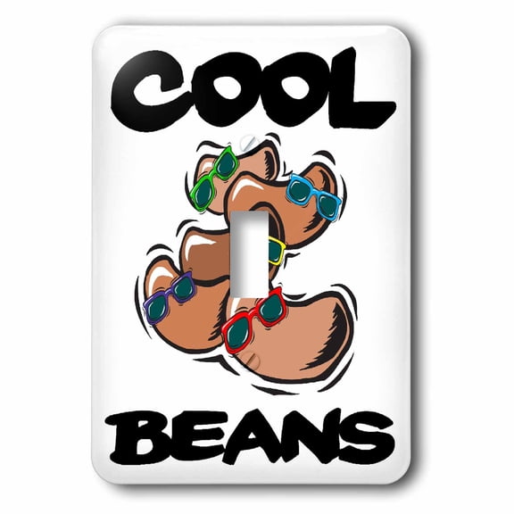 Funny Cool Beans Sayings Design single toggle switch lsp-102581-1